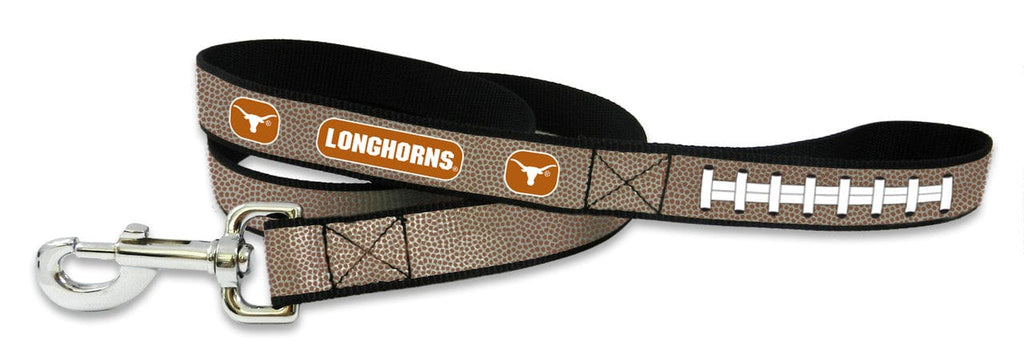 Pet Fan Gear Leash Texas Longhorns Reflective Football Leash - L 844214068537