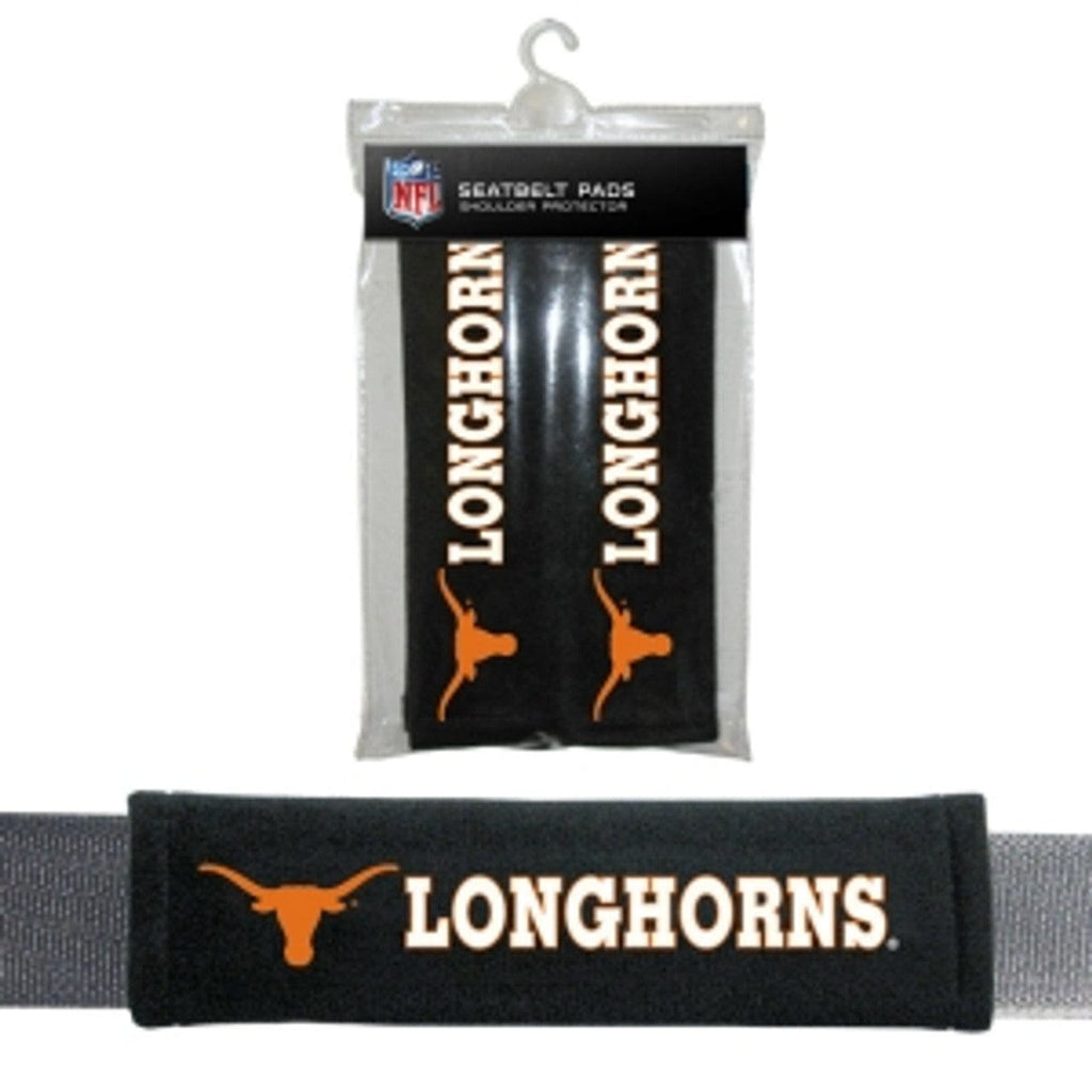 Texas Longhorns Texas Longhorns Seat Belt Pads CO 023245567671