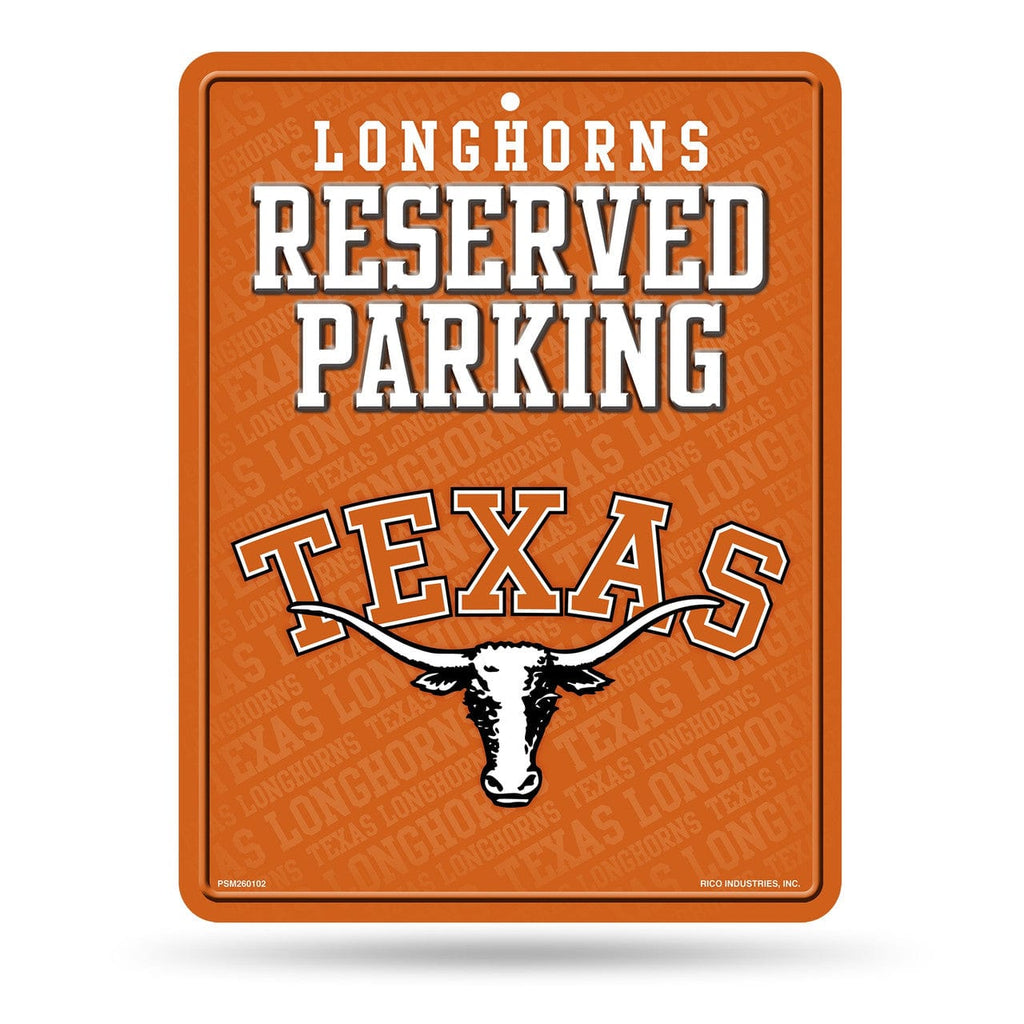 Sign Metal Parking Texas Longhorns Sign Metal Parking 2019 767345304780