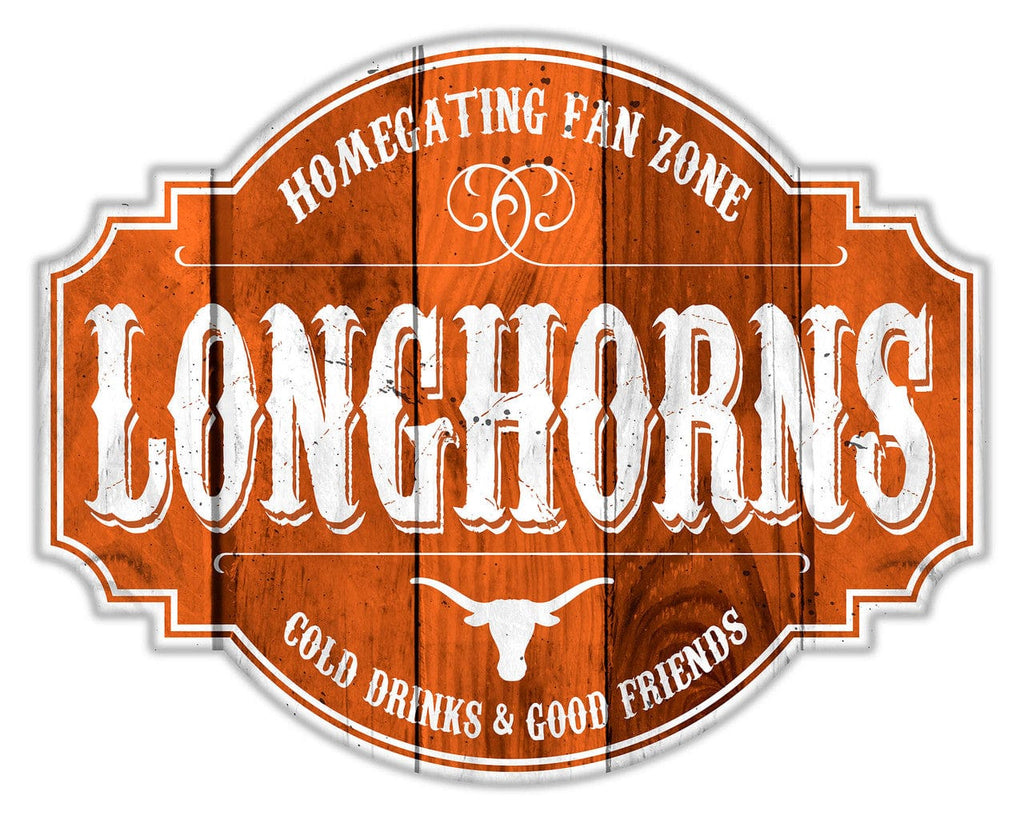 Signs Texas Longhorns Sign Wood 12 Inch Homegating Tavern 878461182197