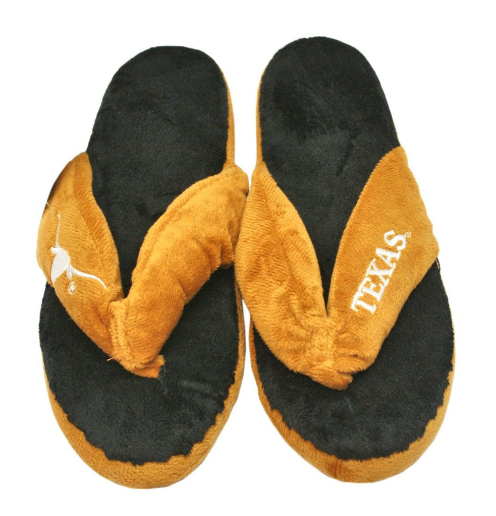 Texas Longhorns Texas Longhorns Slippers - Womens Thong Flip Flop (12 pc case) CO 884966226717