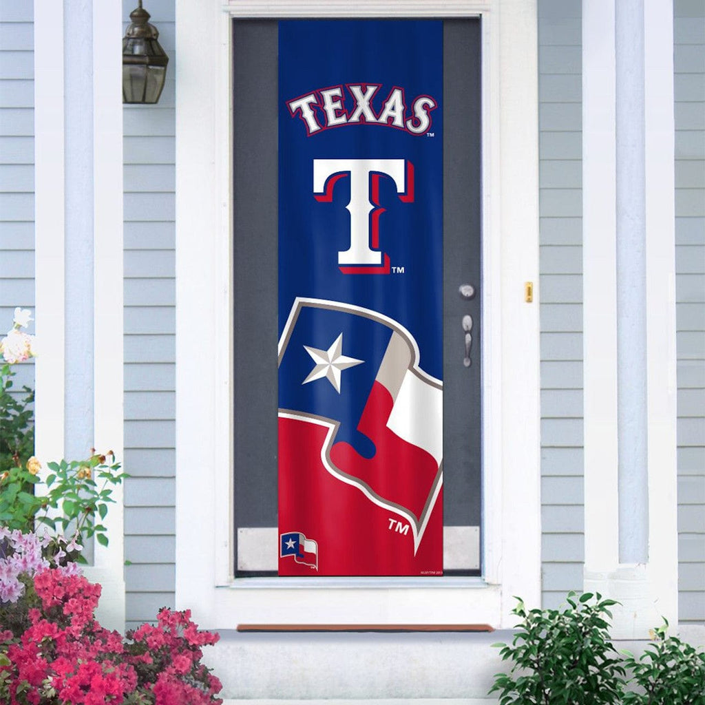 Texas Rangers Texas Rangers Banner Door Style CO 681620724295