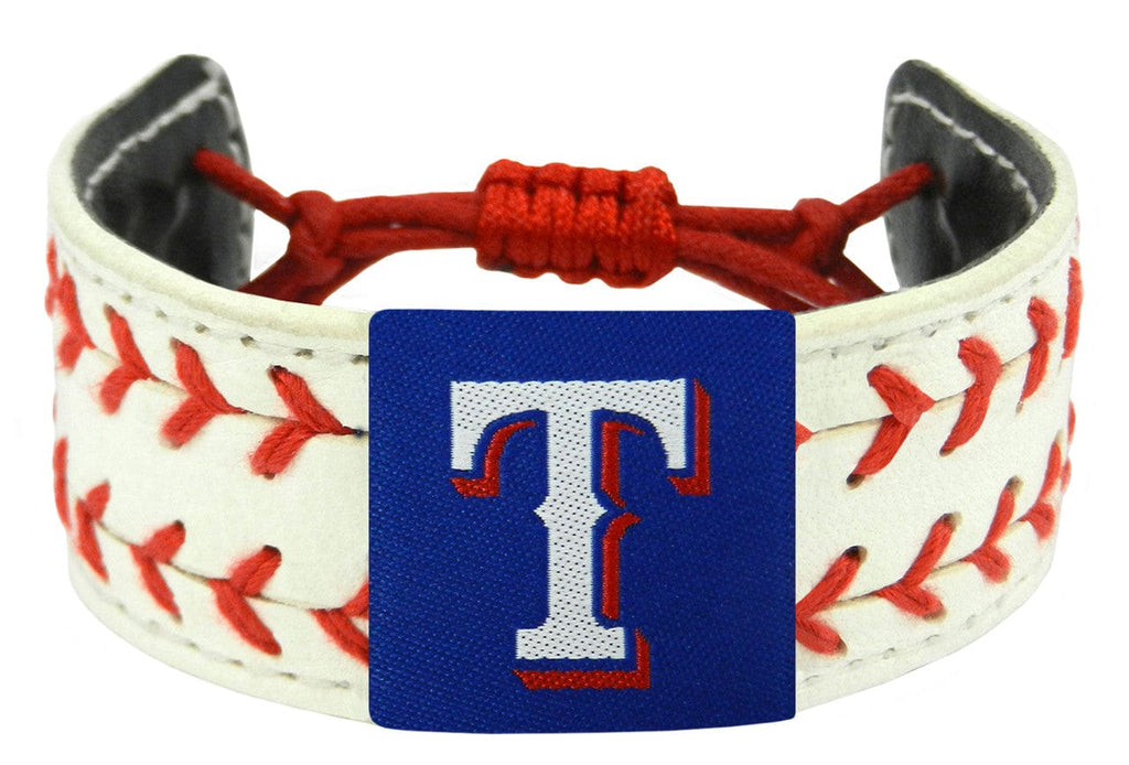 Jewelry Bracelet Classic 2 Seam Texas Rangers Bracelet Classic Two Seamer 844214049154
