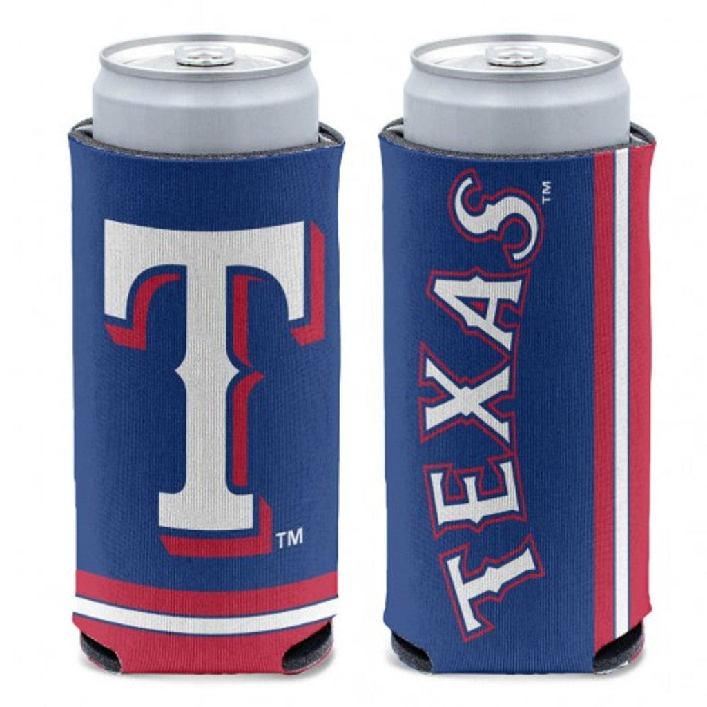 Slim Can Coolers Texas Rangers Can Cooler Slim Can Design 194166087866