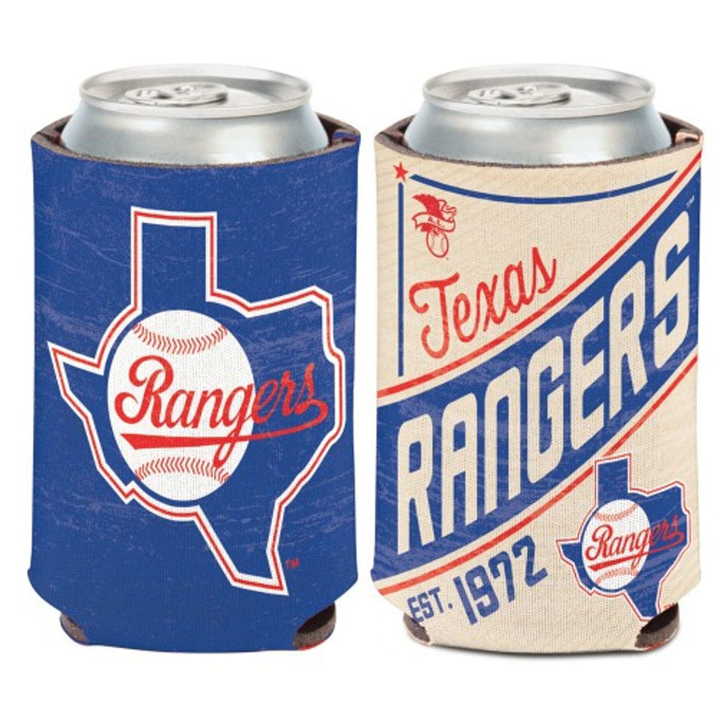 Can Cooler Vintage Design Texas Rangers Can Cooler Vintage Design Special Order 032085824448