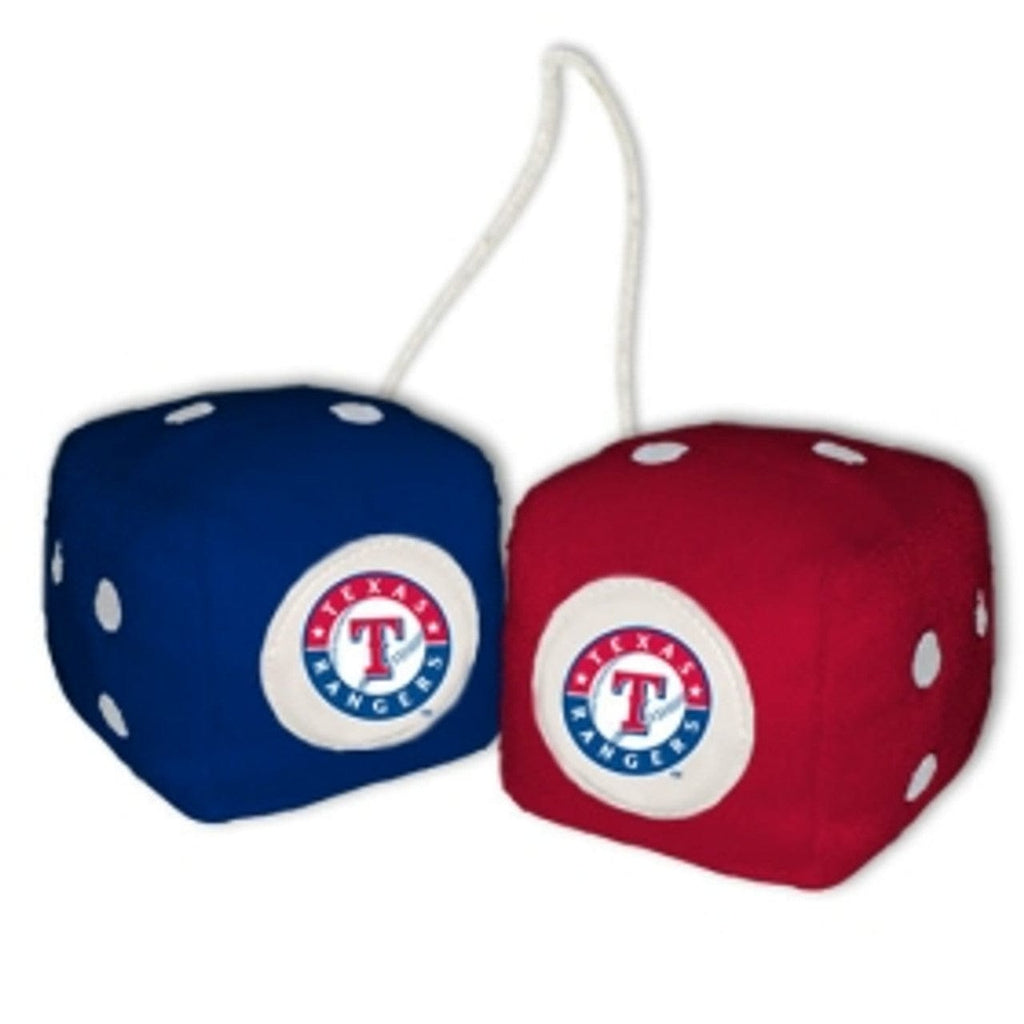 Texas Rangers Texas Rangers Fuzzy Dice CO 023245680134