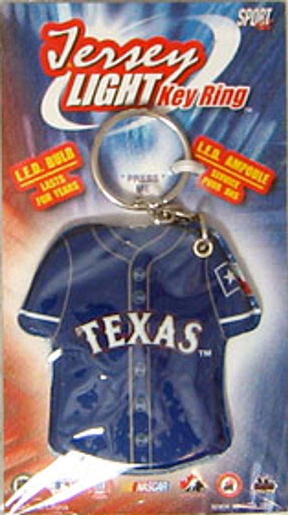Texas Rangers Texas Rangers Keychain Jersey Keylight CO 626551128293