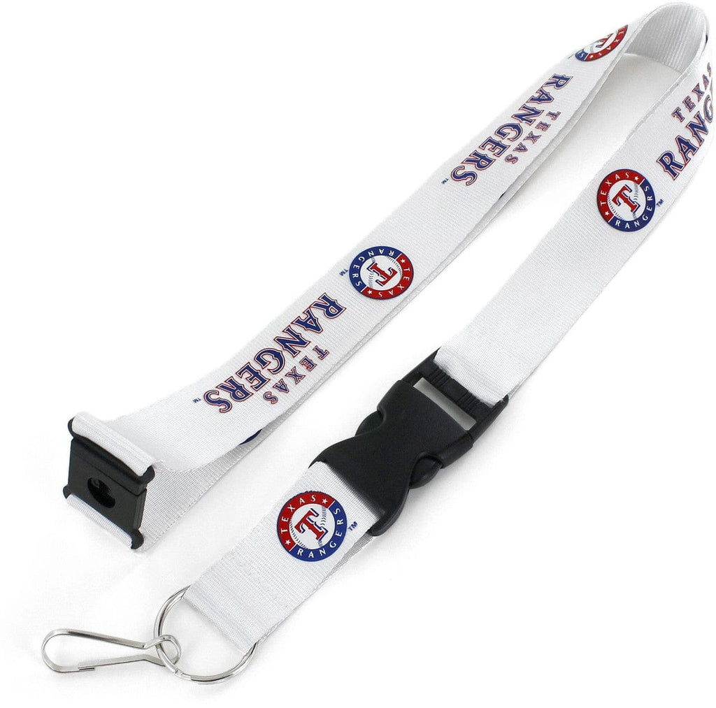 Lanyards Texas Rangers Lanyard White 763264886086