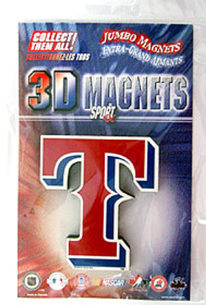 Texas Rangers Texas Rangers Magnet Jumbo 3D CO 626551103290