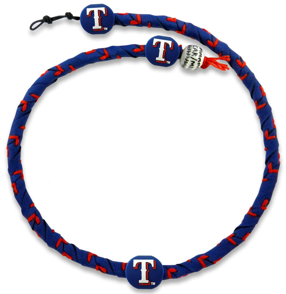 Texas Rangers Texas Rangers Necklace Frozen Rope Team Color CO 844214042209