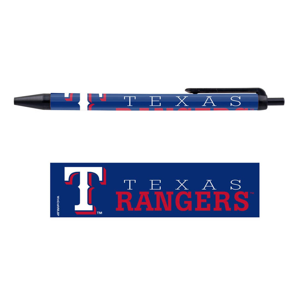Pens Click Style 5 Pack Texas Rangers Pens 5 Pack 032085657268