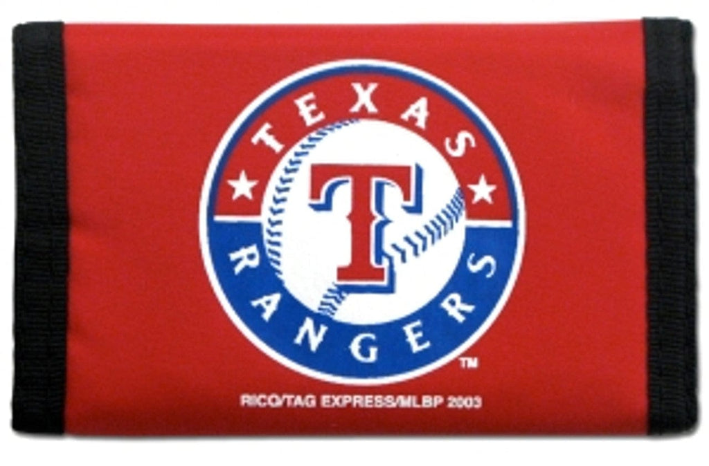 Wallet Nylon Trifold Texas Rangers Wallet Nylon Trifold 024994995272