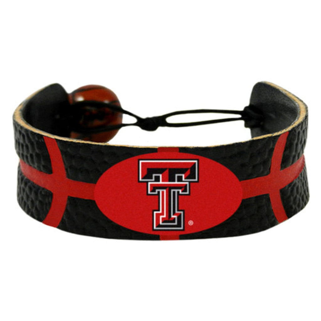 Texas Tech Red Raiders Texas Tech Red Raiders Bracelet Team Color Basketball CO 877314009186