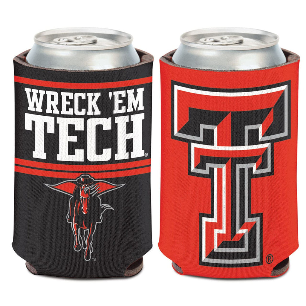 Can Cooler Slogan Design Texas Tech Red Raiders Can Cooler Slogan Design Special Order 032085356086