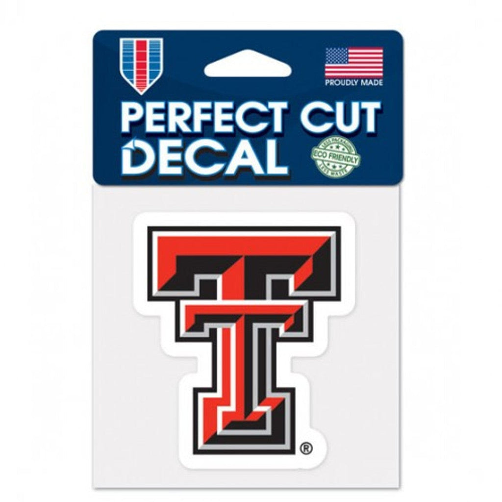 Decal 4x4 Perfect Cut Color Texas Tech Red Raiders Decal 4x4 Perfect Cut Color 032085953513