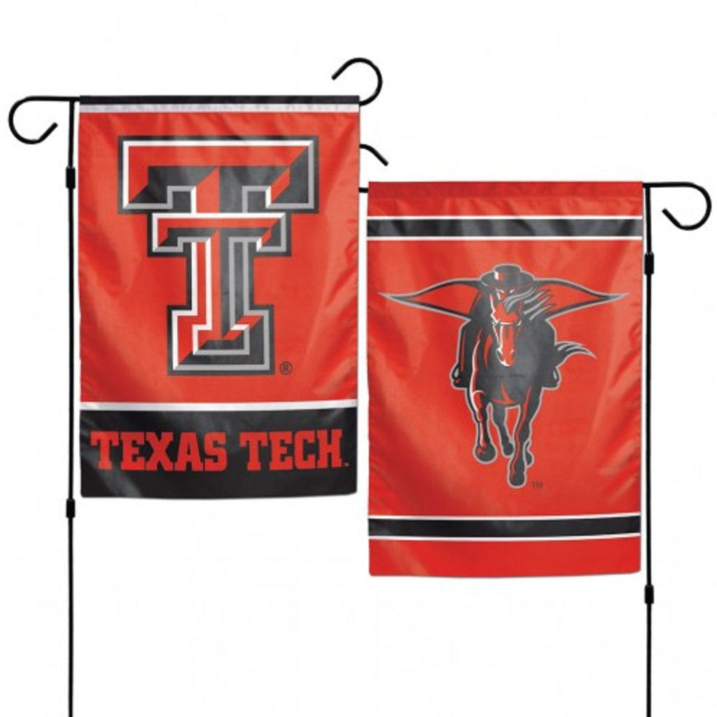 Flags 12x18 Texas Tech Red Raiders Flag 12x18 Garden Style 2 Sided 032085164148