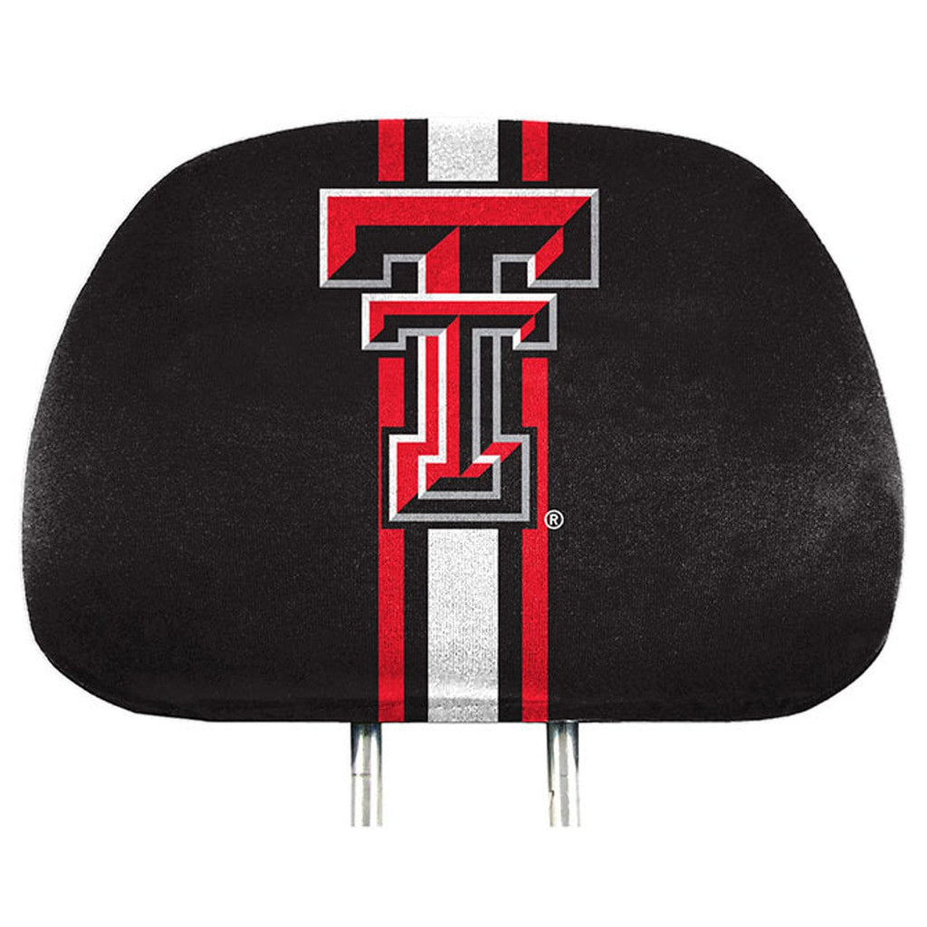 Auto Headrest Covers Texas Tech Red Raiders Headrest Covers Full Printed Style - Special Order 681620269710