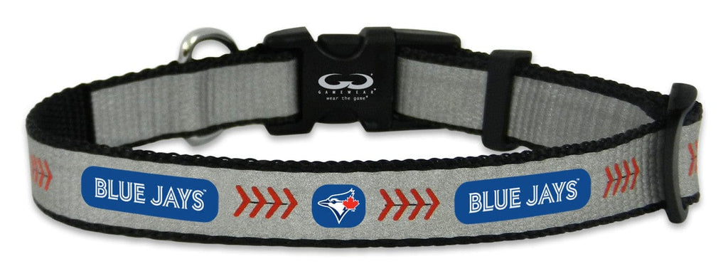 Toronto Blue Jays Toronto Blue Jays Pet Collar Reflective Baseball Size Small CO 844214059863