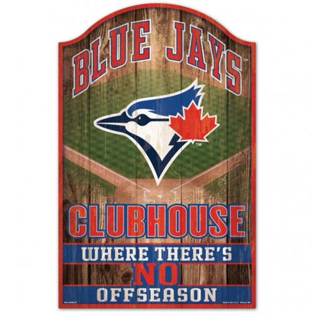 Sign 11x17 Fan Cave Toronto Blue Jays Sign 11x17 Wood Fan Cave Design - Special Order 032085286079