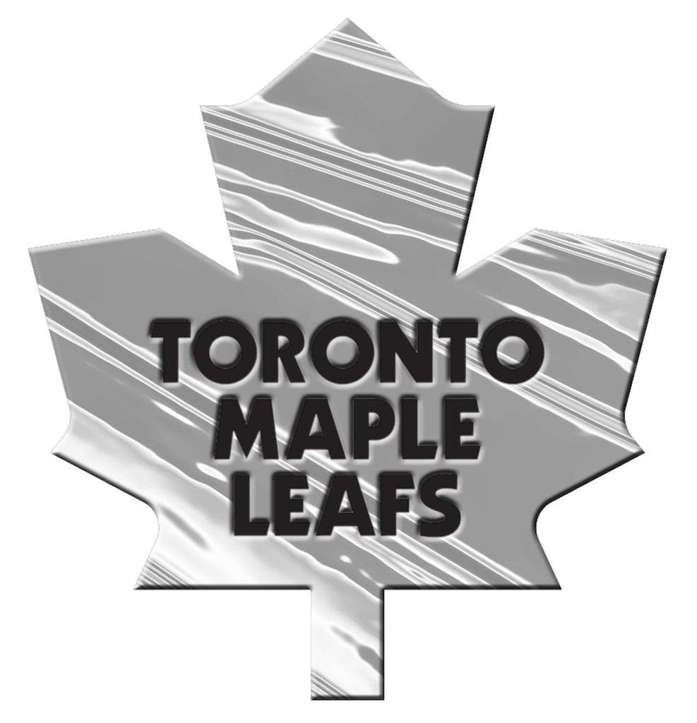 Auto Emblem Chrome Toronto Maple Leafs Auto Emblem - Silver - Special Order 681620795271