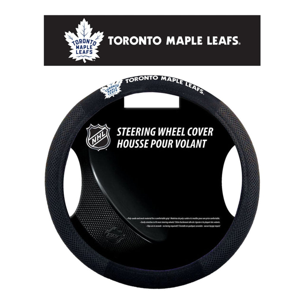 Toronto Maple Leafs Toronto Maple Leafs Steering Wheel Cover Mesh Style CO 023245885492