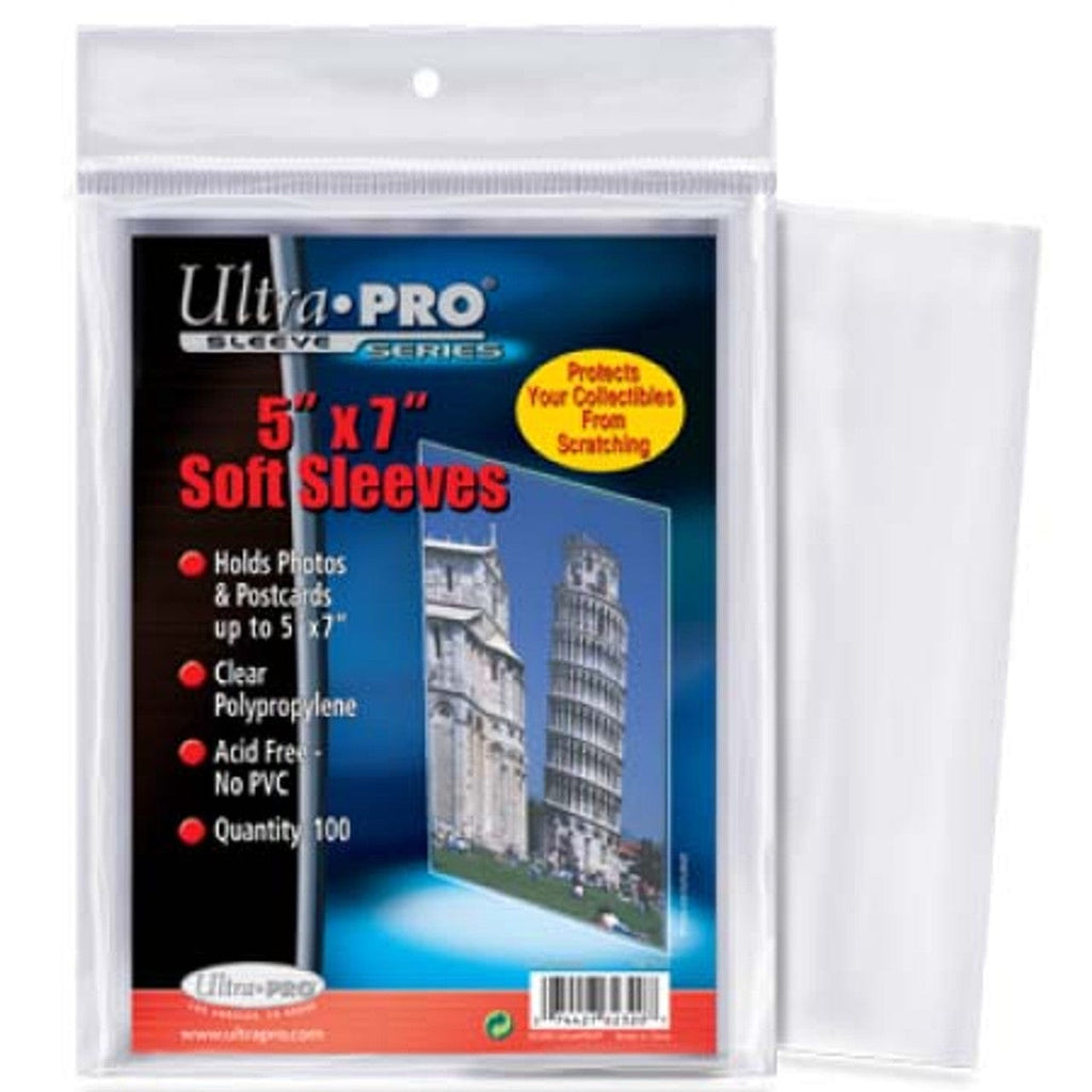 Sleeves Ultra Pro 5" x 7" Card Sleeve - (100 per pack) 074427823207
