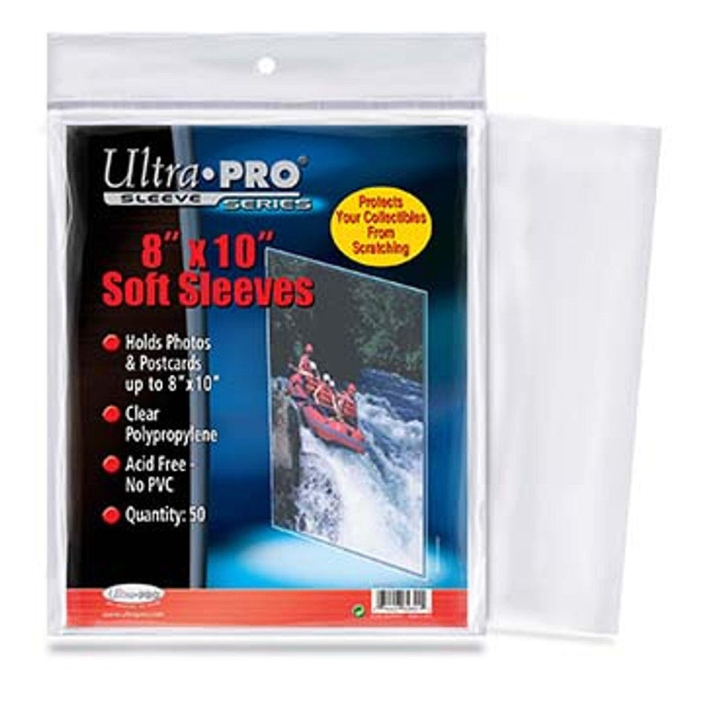 Sleeves Ultra Pro 8" x 10" Card Sleeve - (50 per pack) 074427823214