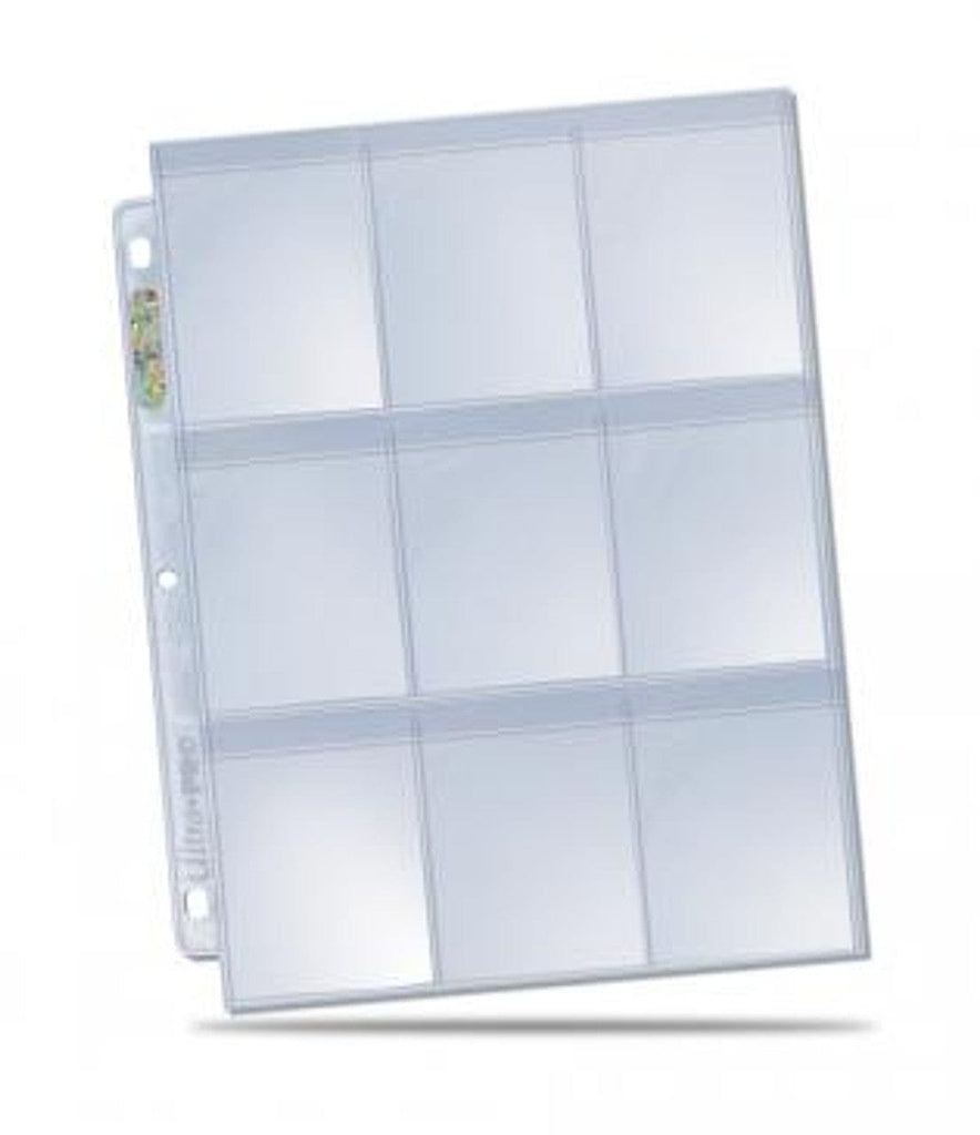 Storage Boxes Ultra Pro 9-Pocket Secure Pages (100ct) 074427847326