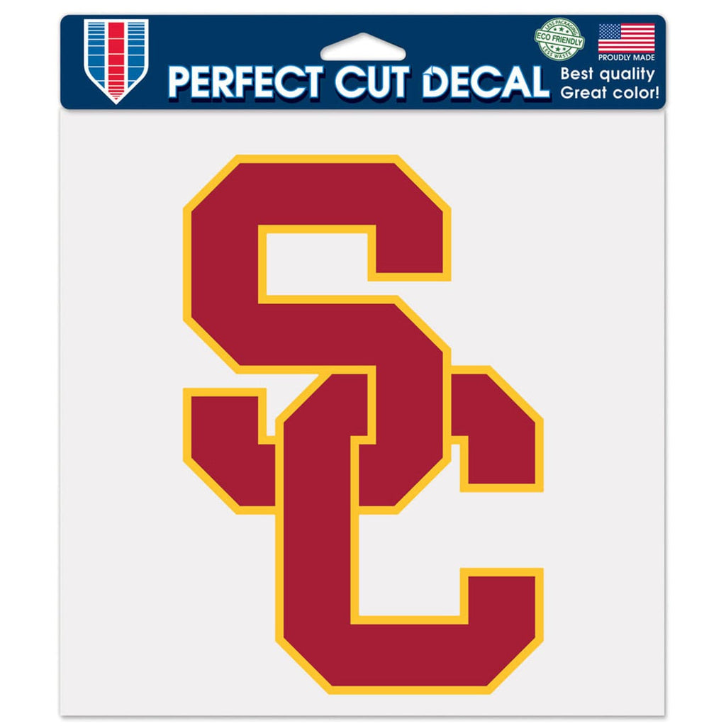 Decal 8x8 Perfect Cut Color USC Trojans Decal 8x8 Die Cut Color 032085807205