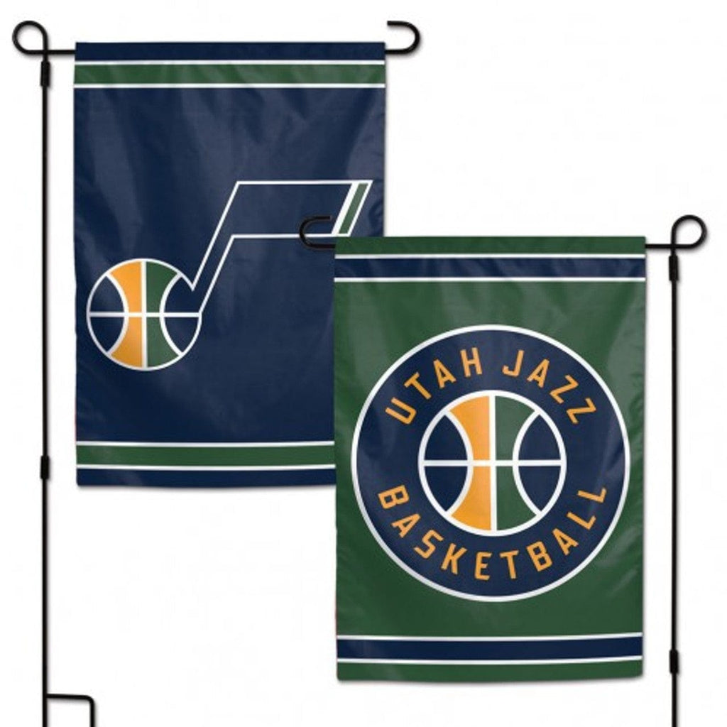 Flags 12x18 Utah Jazz Flag 12x18 Garden Style 2 Sided - Special Order 032085159397