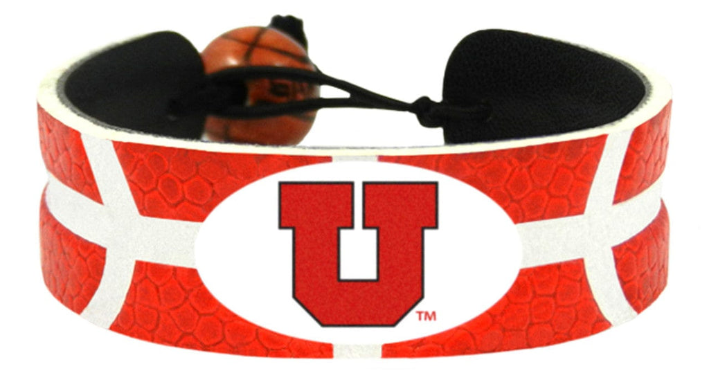 Utah Utes Utah Utes Bracelet Team Color Basketball CO 844214000254