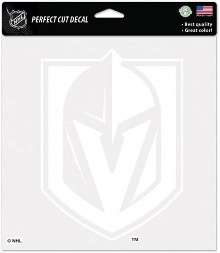 Decal 4x4 Perfect Cut White Vegas Golden Knights Decal 4x4 Perfect Cut White 032085204400