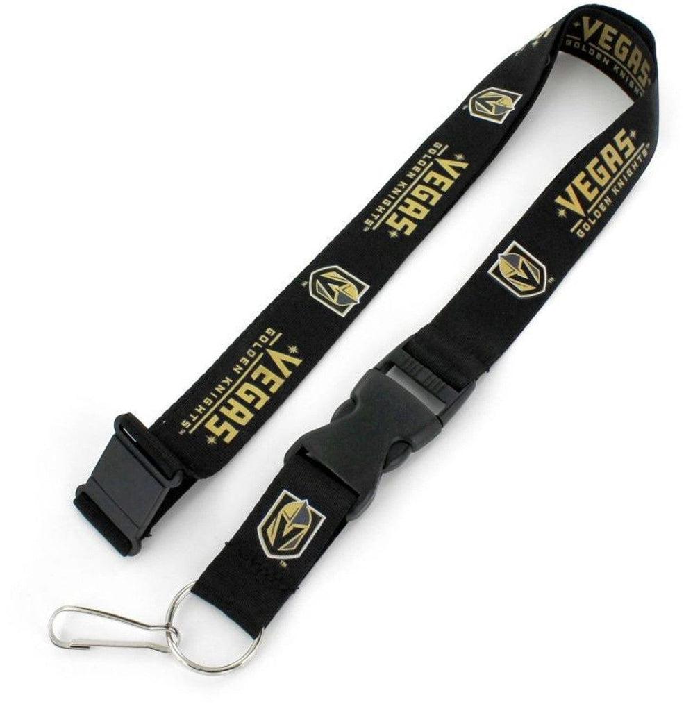 Lanyards Vegas Golden Knights Lanyard Black 763264662741