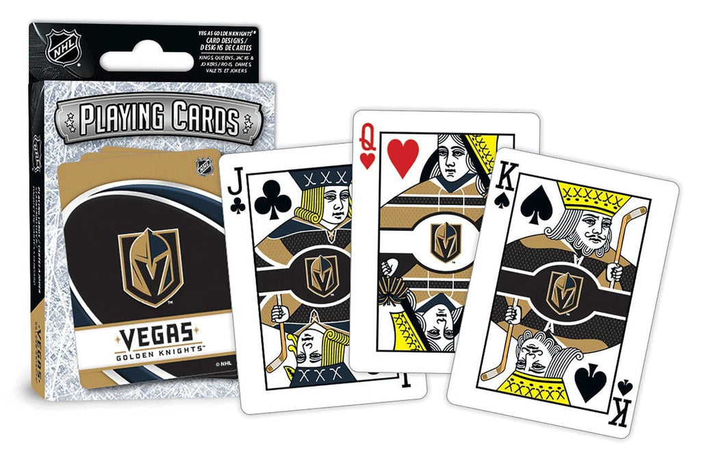 Playing Cards Vegas Golden Knights Playing Cards Logo 705988818490