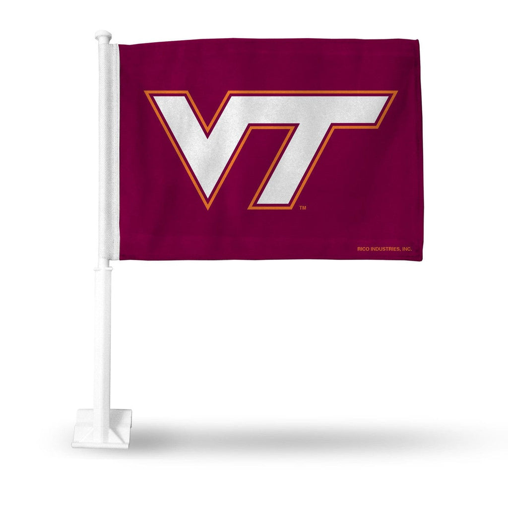 Car Flags Virginia Tech Hokies Flag Car 767345289087