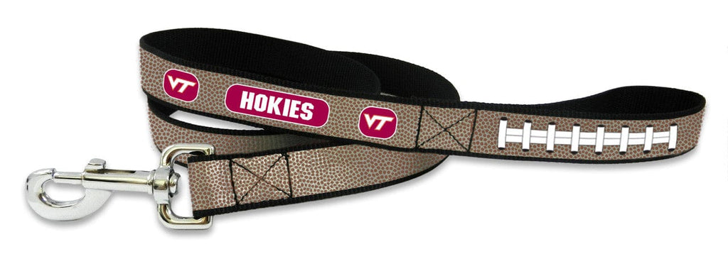 Pet Fan Gear Leash Virginia Tech Hokies Reflective Football Leash - L 844214068575