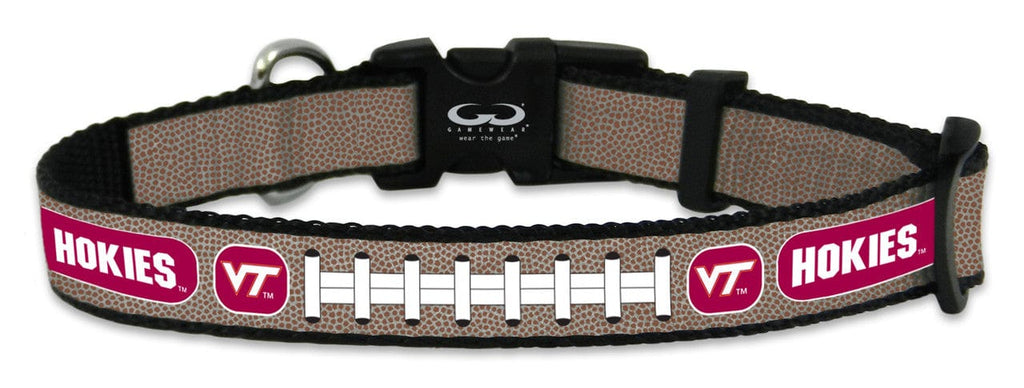 Pet Collar Small Virginia Tech Hokies Reflective Small Football Collar 844214070851