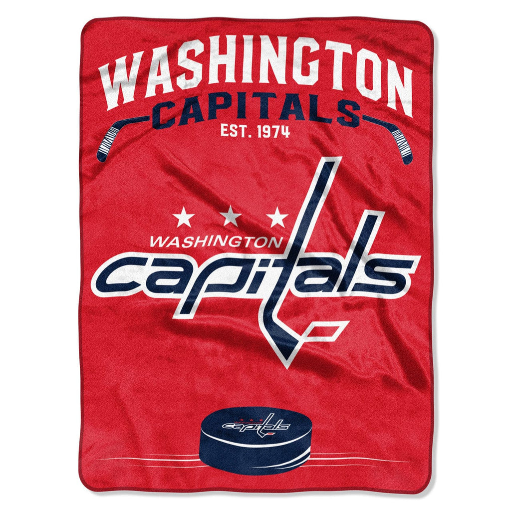 Blankets 60x80 Raschel Washington Capitals Blanket 60x80 Raschel Inspired Design 087918804098