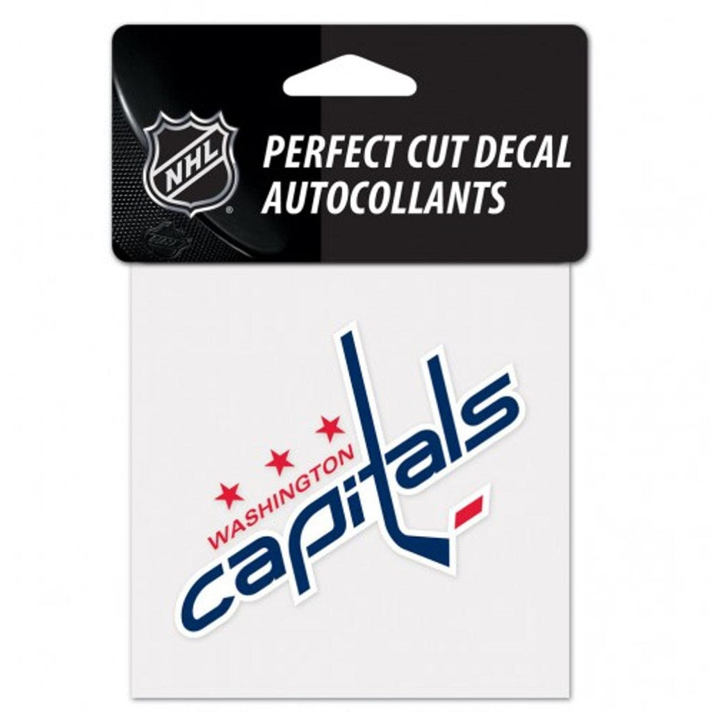 Decal 4x4 Perfect Cut Color Washington Capitals Decal 4x4 Perfect Cut Color 032085219602