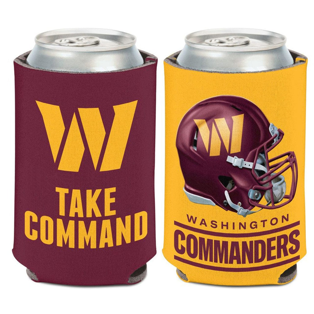 NFL Legacy Teams Washington Commanders Can Cooler Slogan Design 032085227324