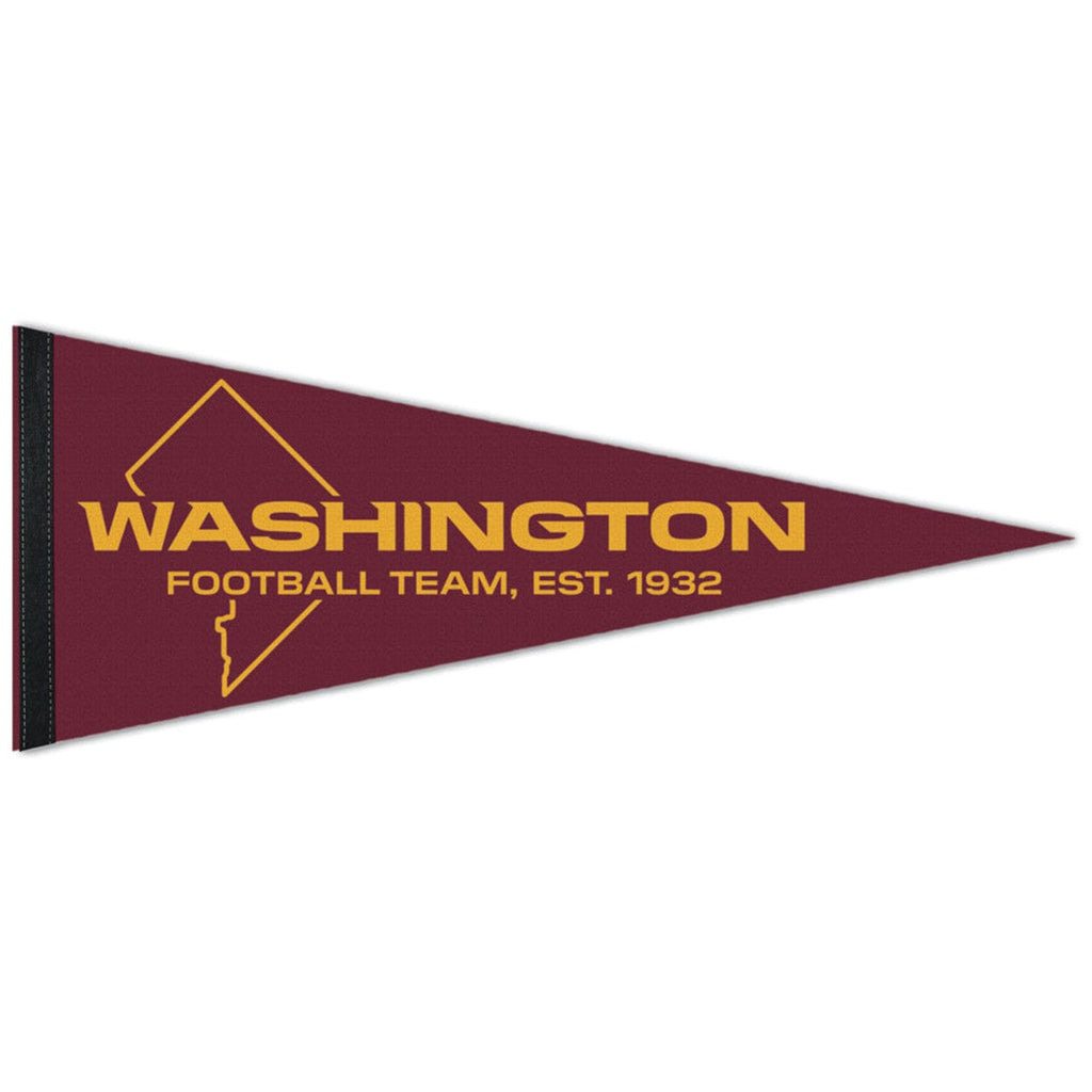 Pennant 12x30 Premium Washington Football Team Pennant 12x30 Premium Style 032085145352