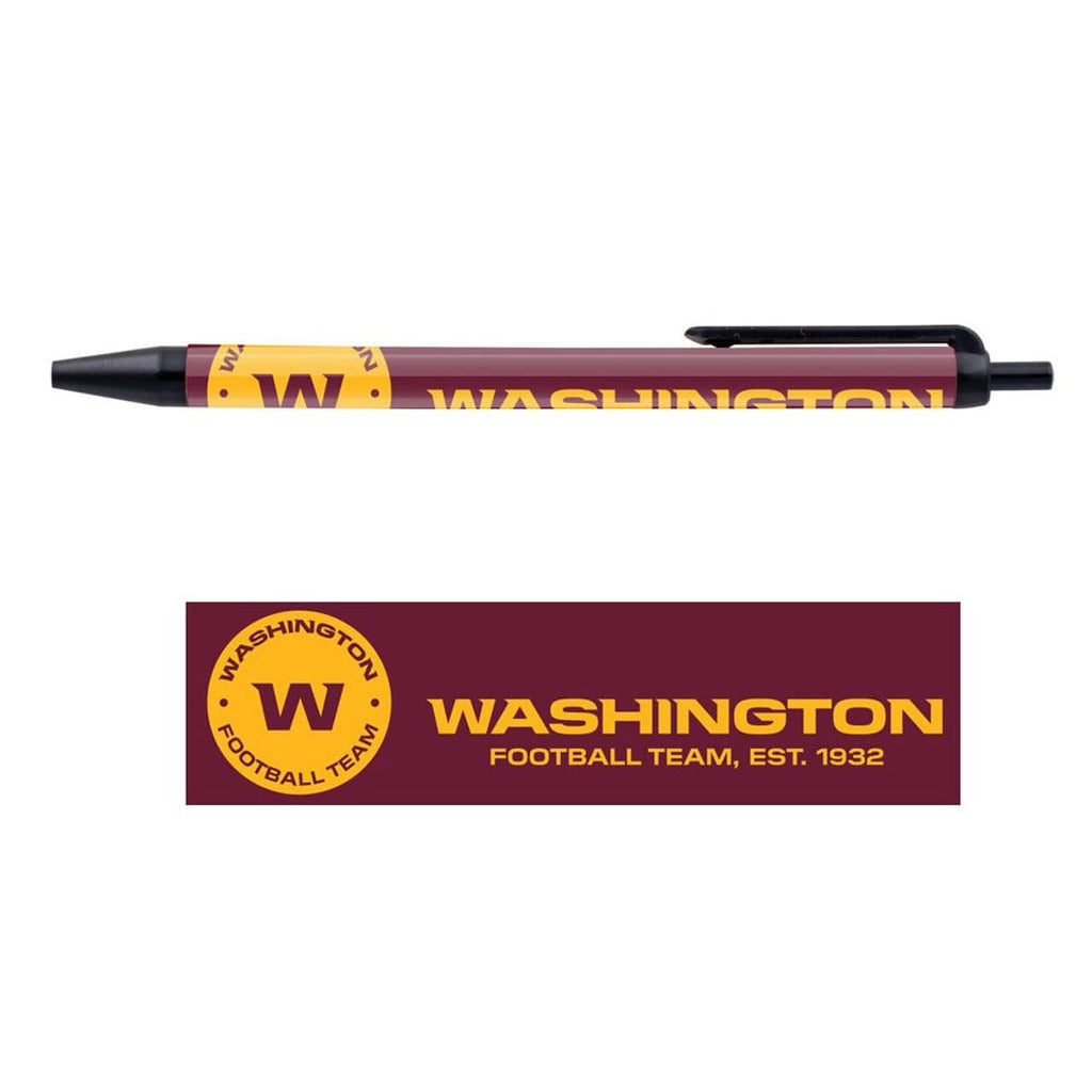 Washington Commanders Washington Football Team Pens 5 Pack 032085765765
