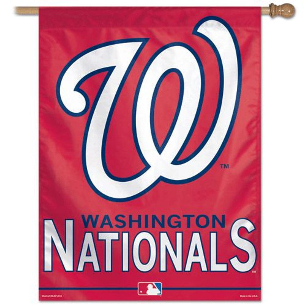 Banner 28x40 Washington Nationals Banner 28x40 Vertical Alternate Design 032085814579