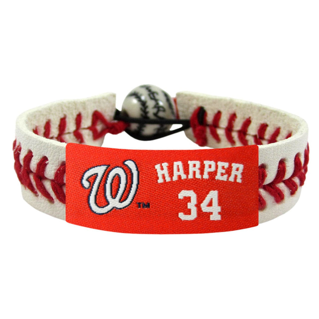 Washington Nationals Washington Nationals Bracelet Classic Baseball Bryce Harper CO 844214053656