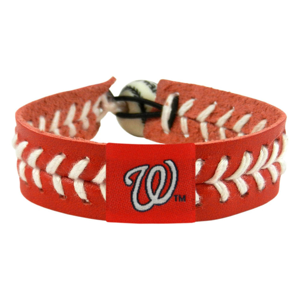 Washington Nationals Washington Nationals Bracelet Team Color Baseball CO 844214041233