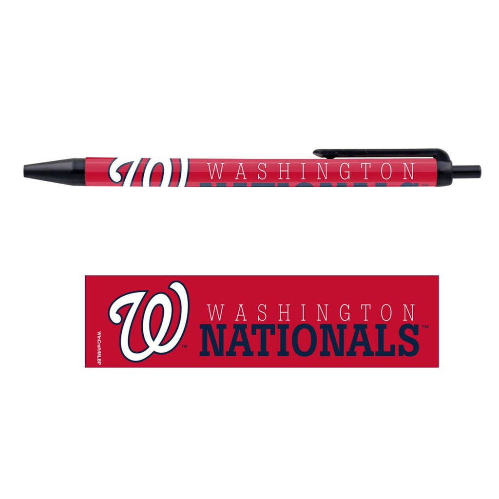 Pens Click Style 5 Pack Washington Nationals Pens 5 Pack 032085657282