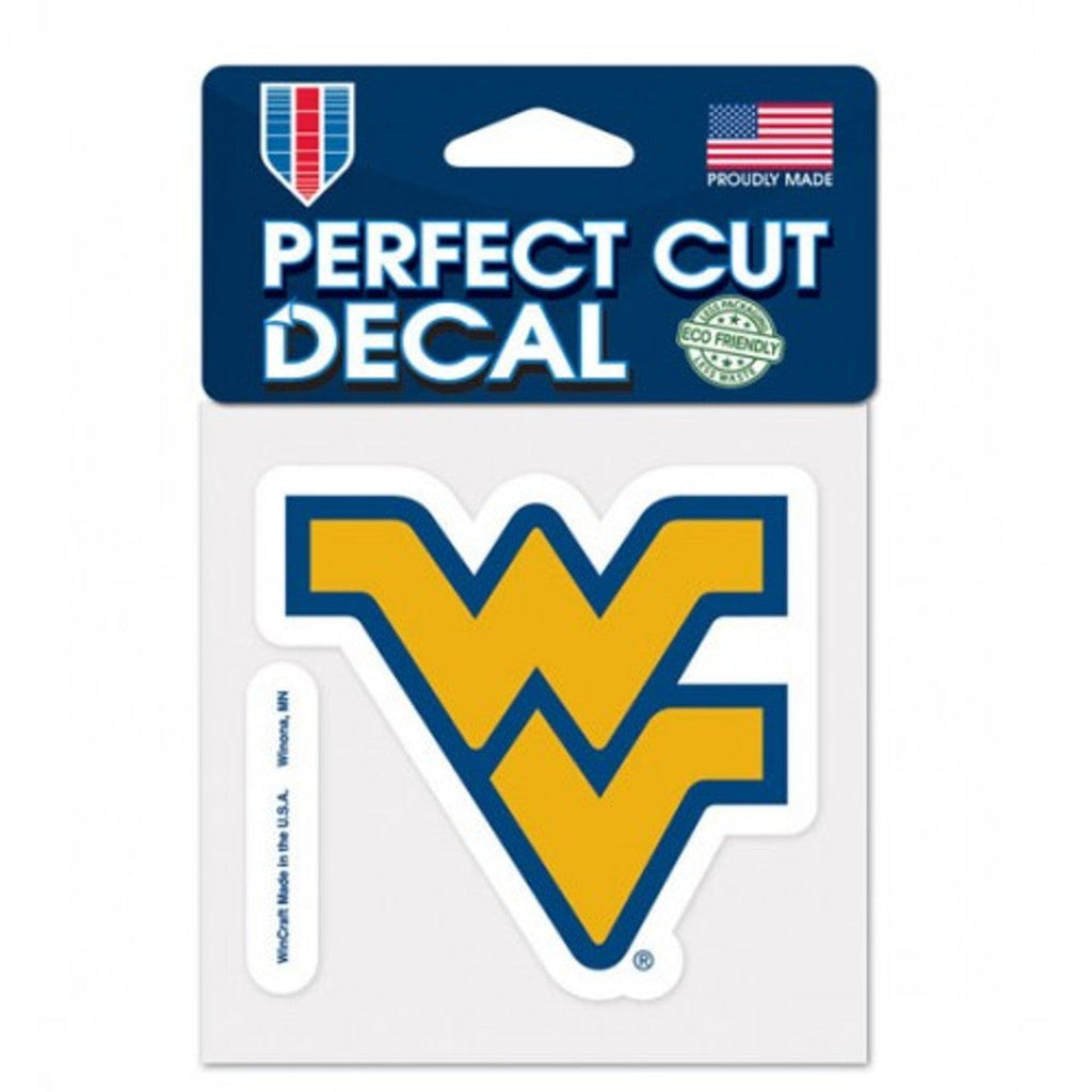 Decal 4x4 Perfect Cut Color West Virginia Mountaineers Decal 4x4 Perfect Cut Color 032085537928
