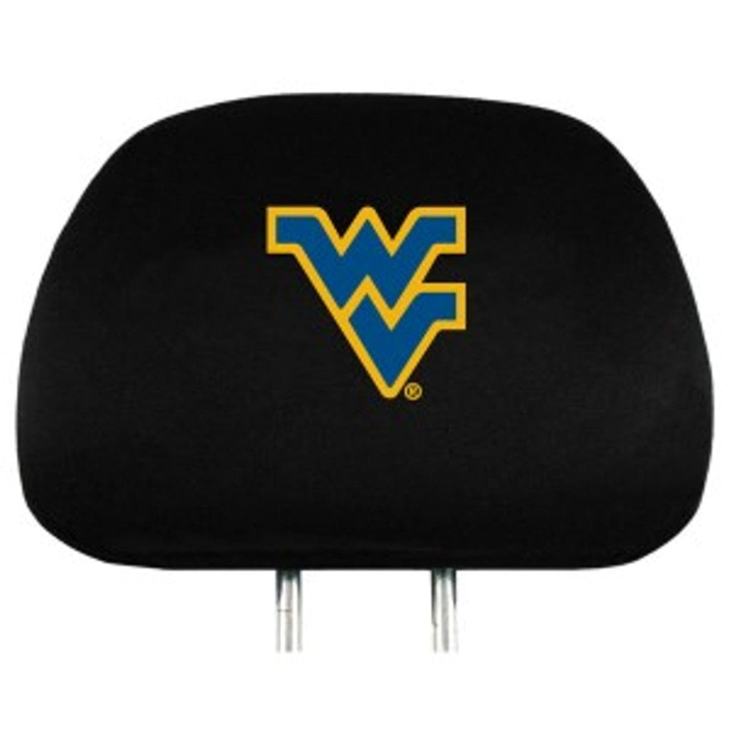 Auto Headrest Covers West Virginia Mountaineers Headrest Covers 681620940794