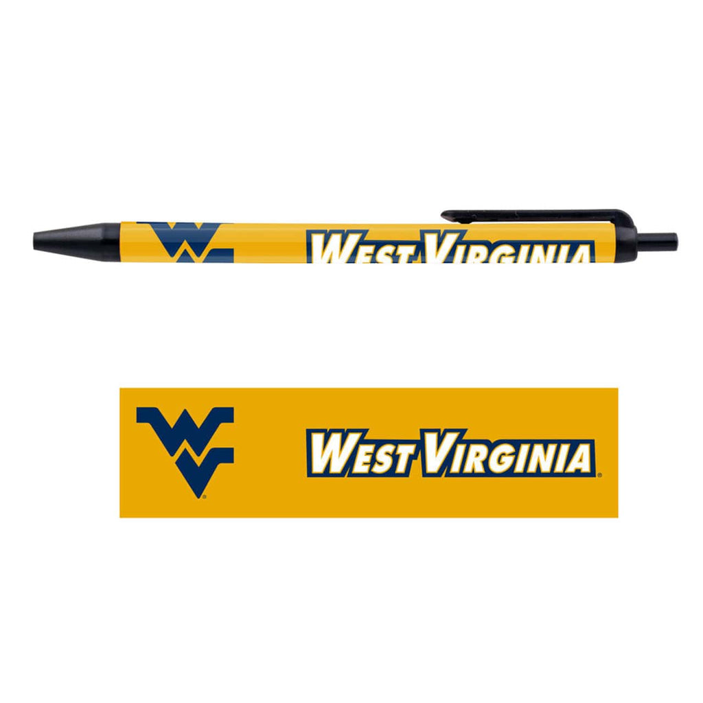 Pens Click Style 5 Pack West Virginia Mountaineers Pens 5 Pack 032085326508