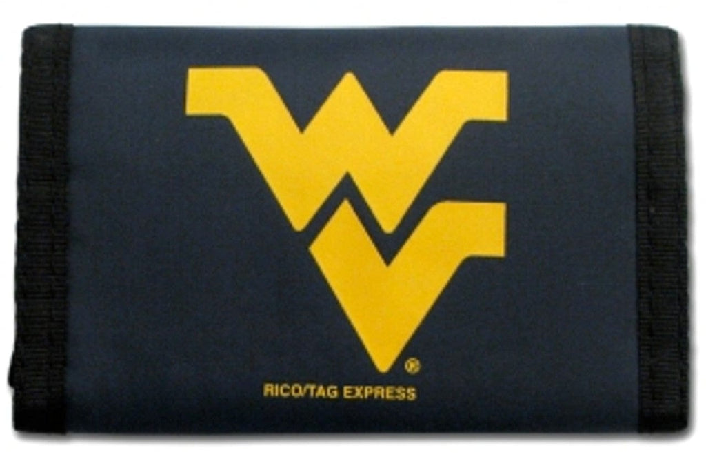 Wallet Nylon Trifold West Virginia Mountaineers Wallet Nylon Trifold 024994990482